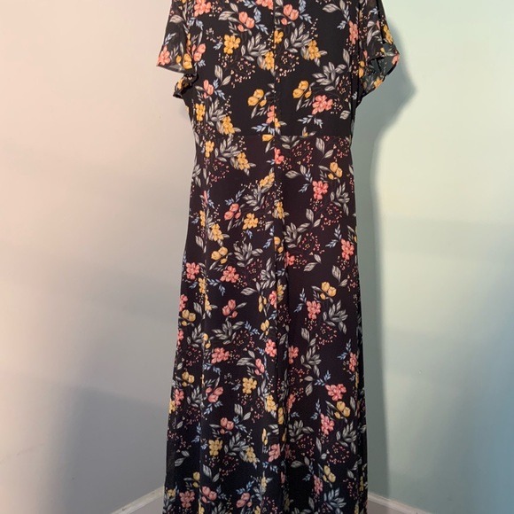 BNWT Black Floral Dress from ModCloth Size XL - Picture 4 of 8